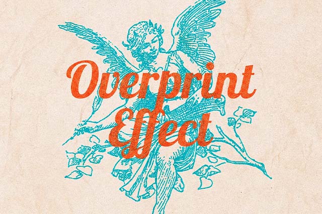 Download Retro Overprint Photo Effect