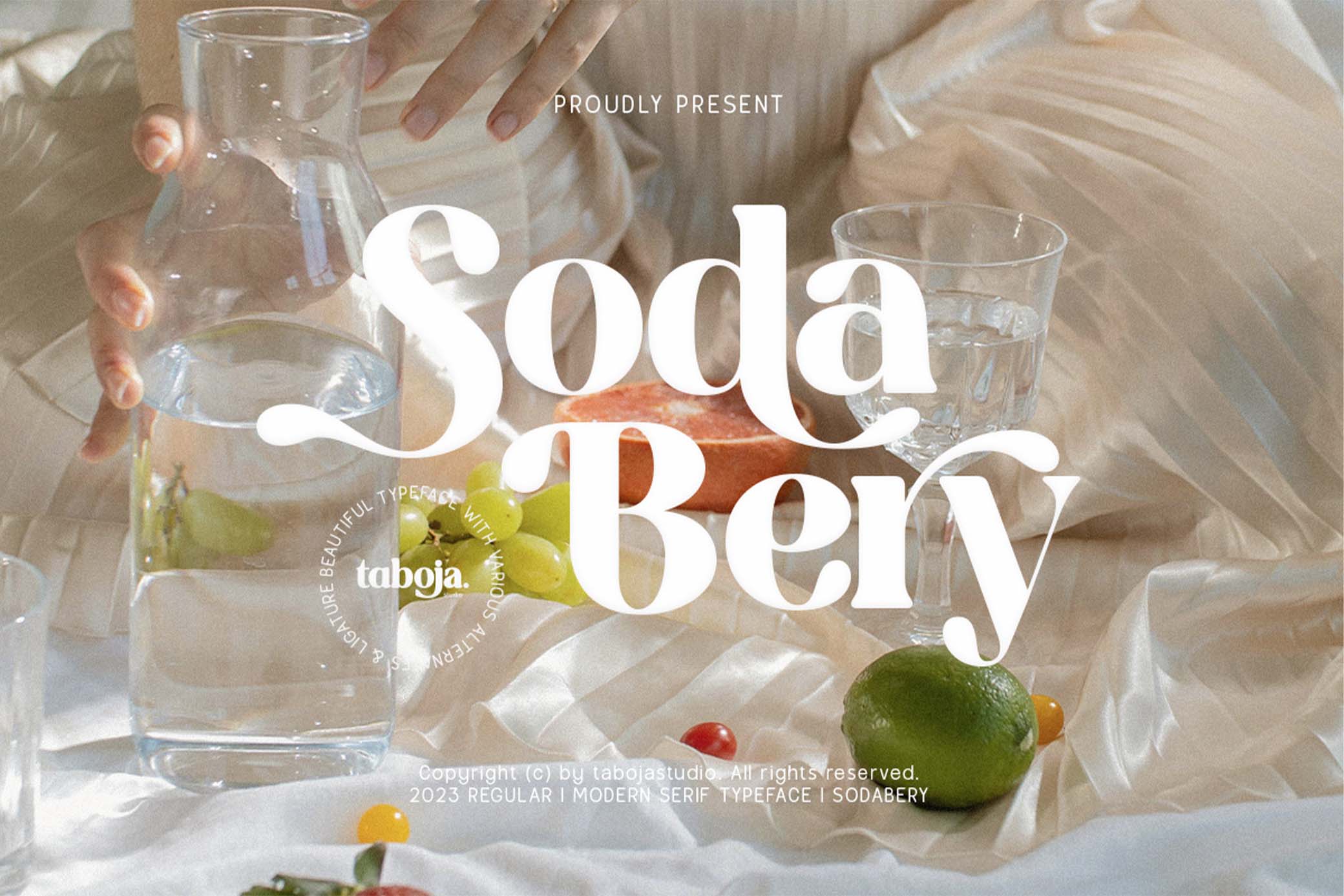 Download Sodabery | Serif Font