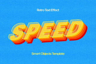 Download 70s Retro Text Effect