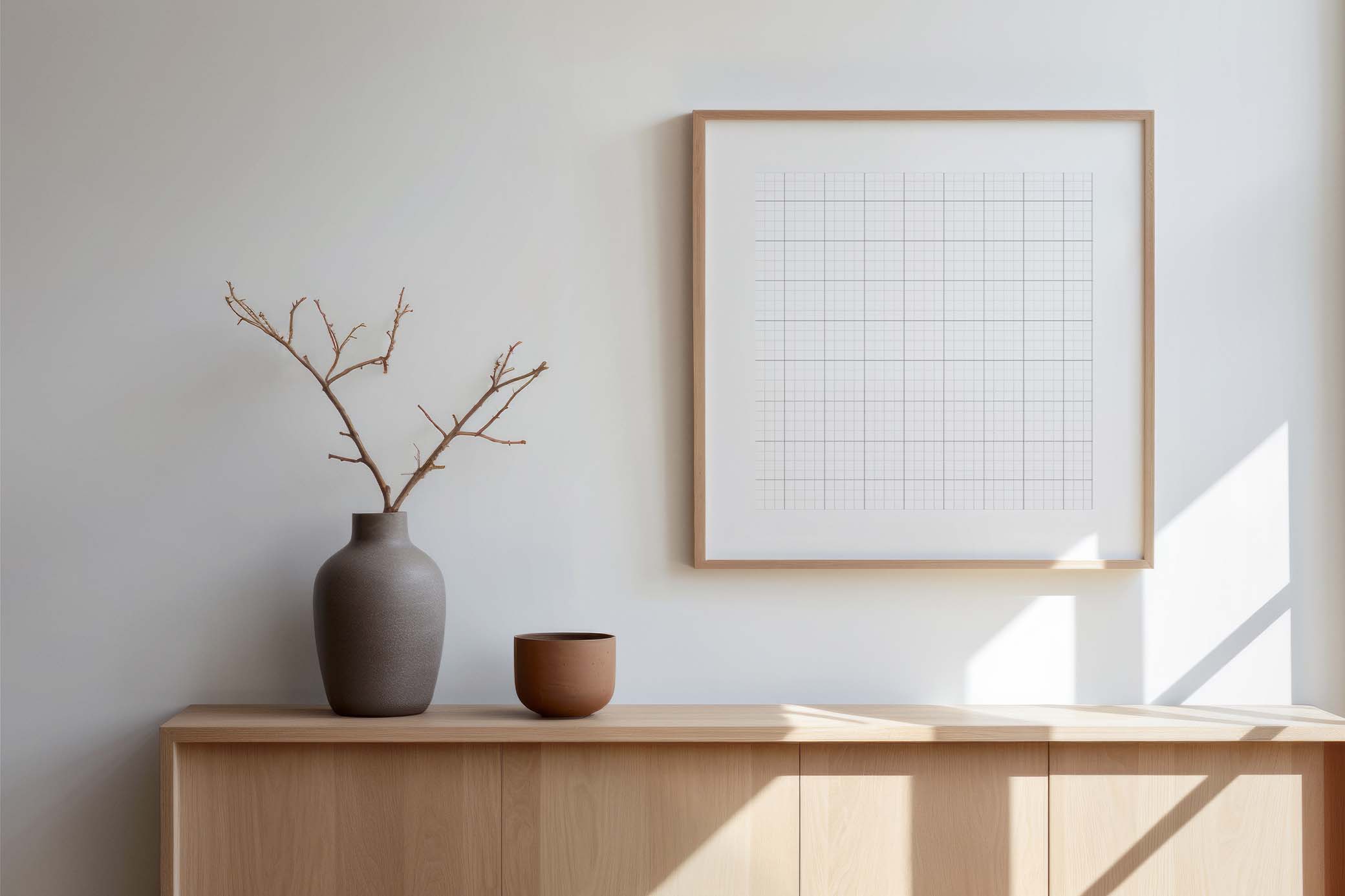 Download Frame Mockup | Play of Sunlight