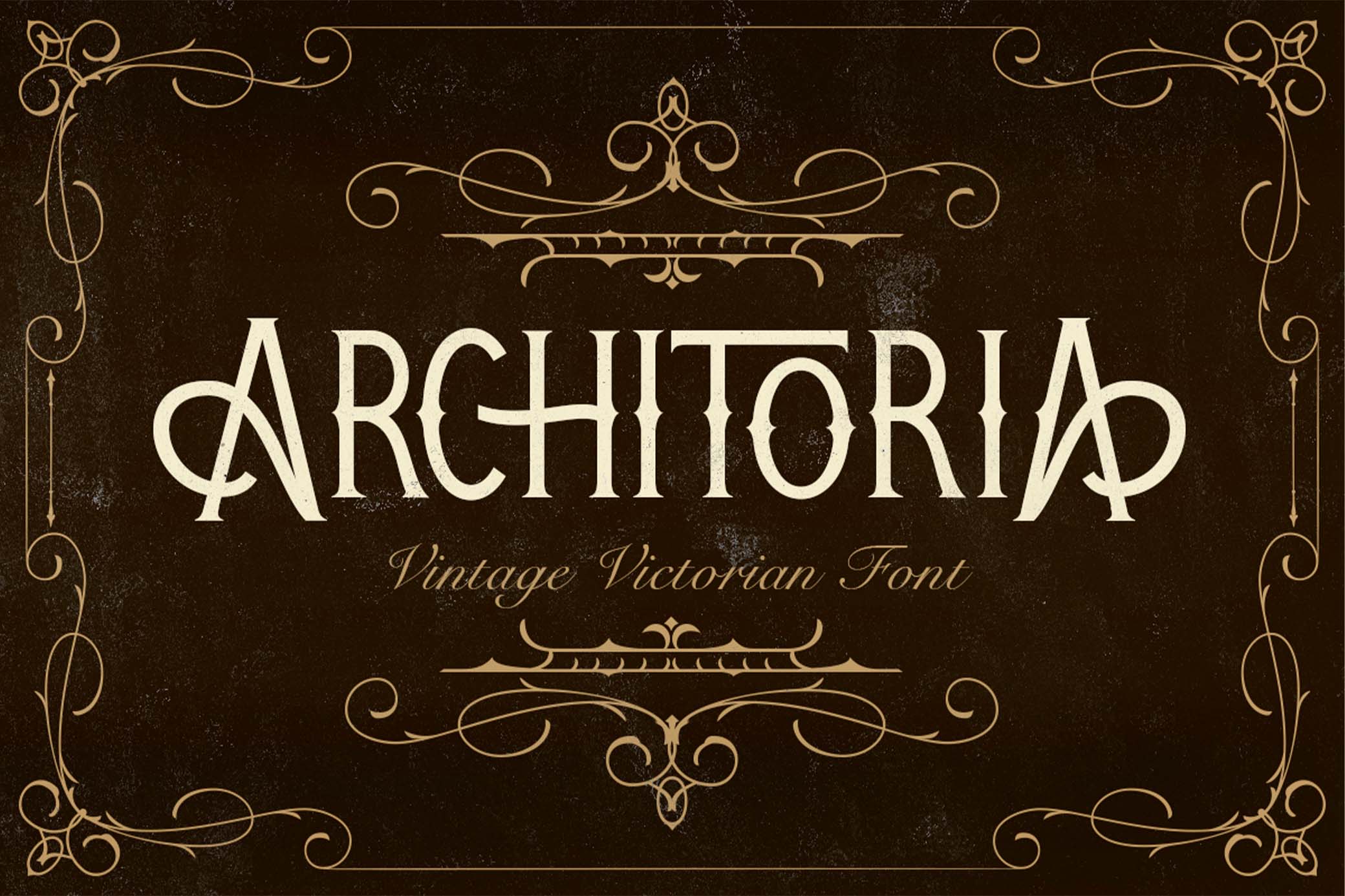 Download Architoria — Vintage Victorian Font