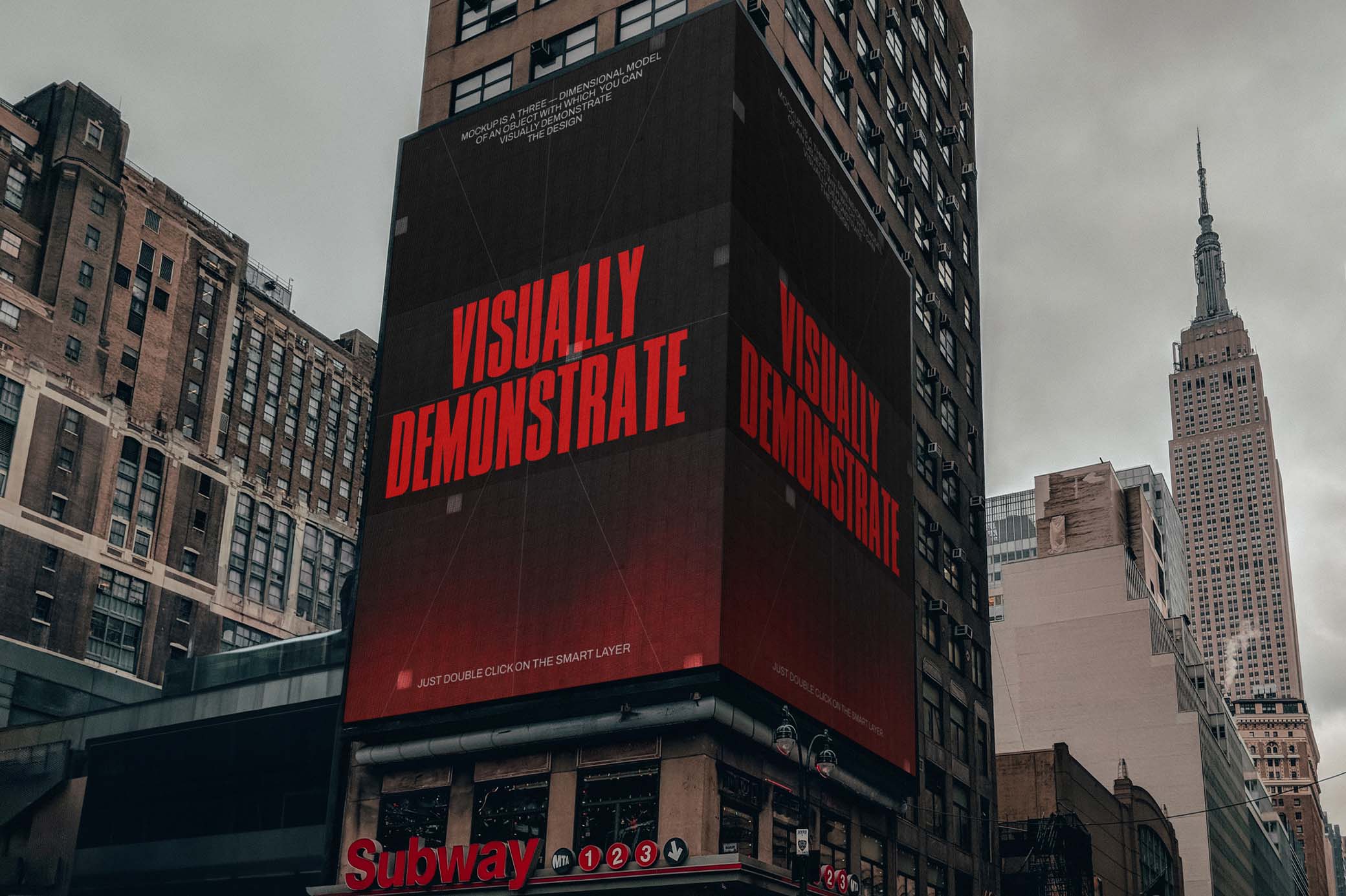 NYC Billboard Mockup