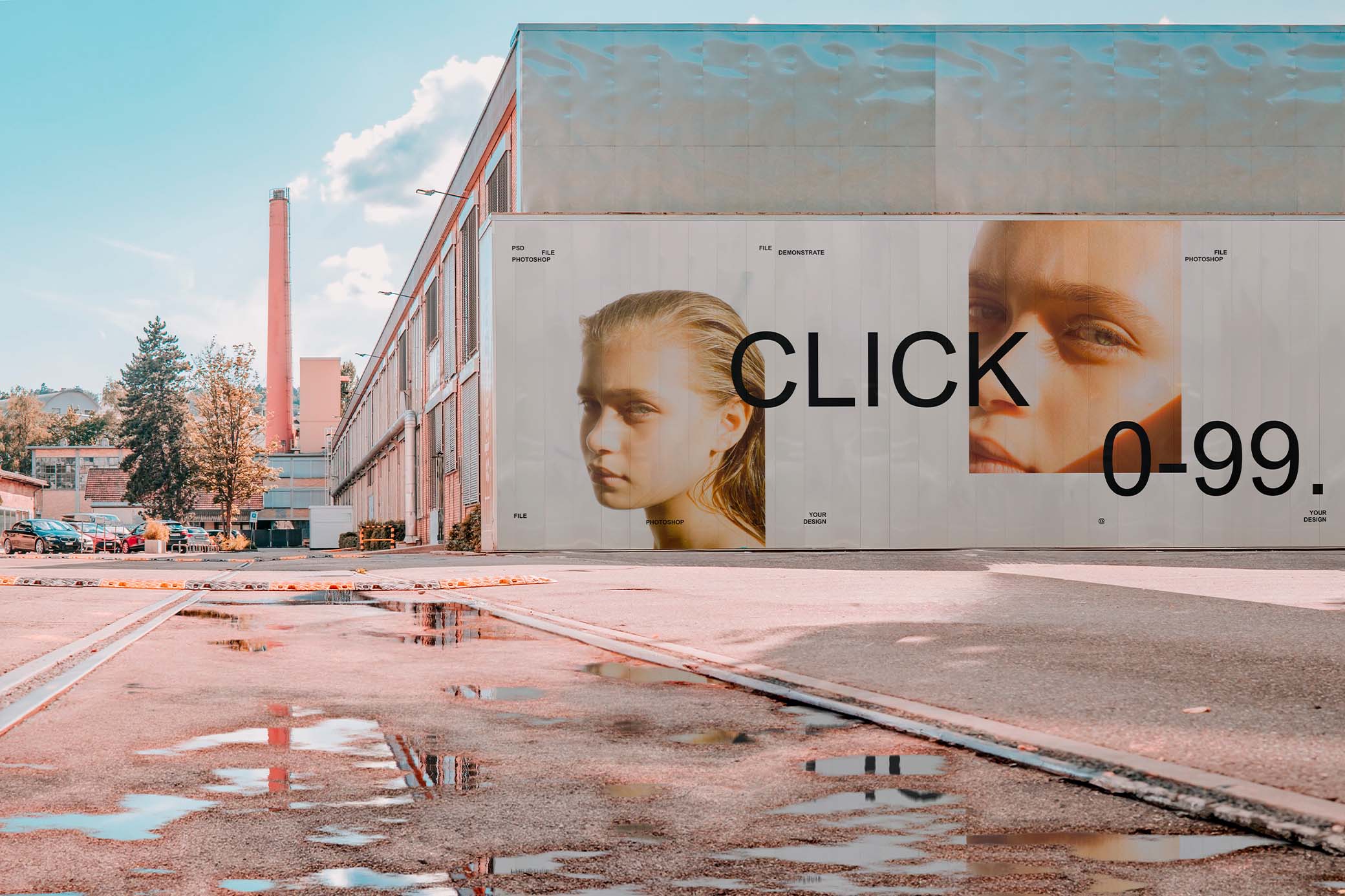 Download Outdoor Advertising Mockup Vol.6