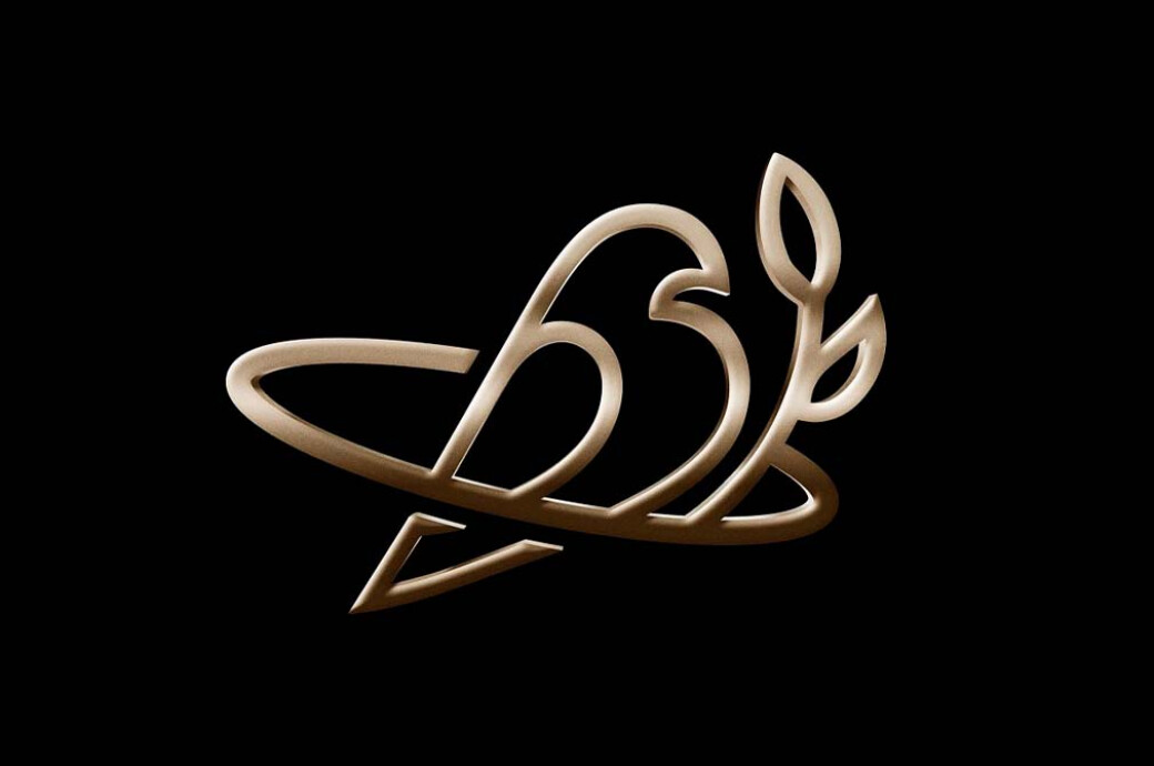 Metallic Reflective Logo Mockup