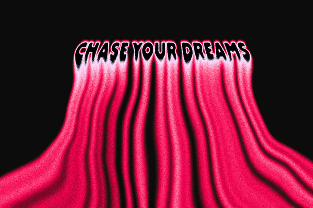 Liquid Melting Illusion Text Effect