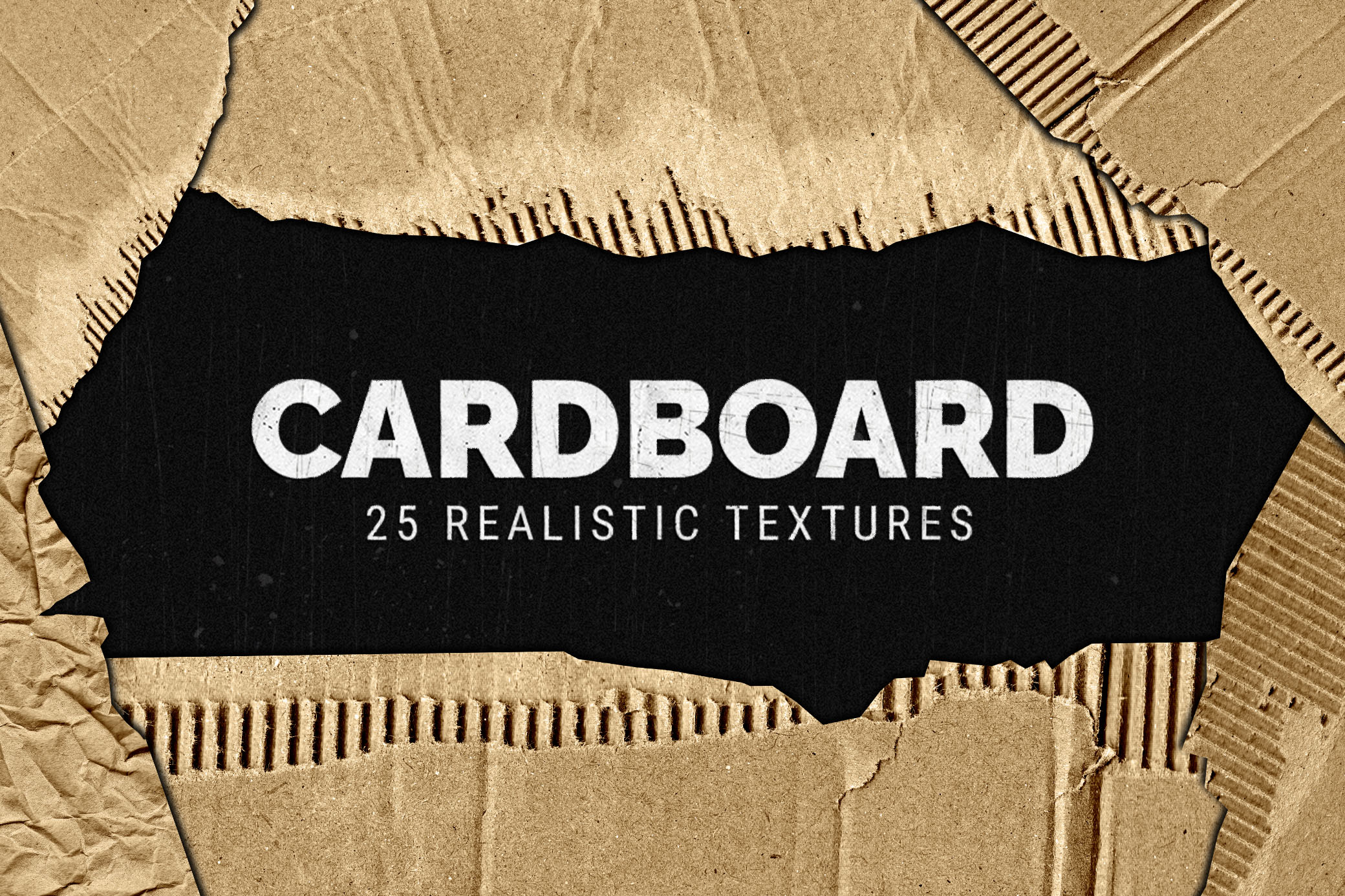 Realistic Cardboard Textures