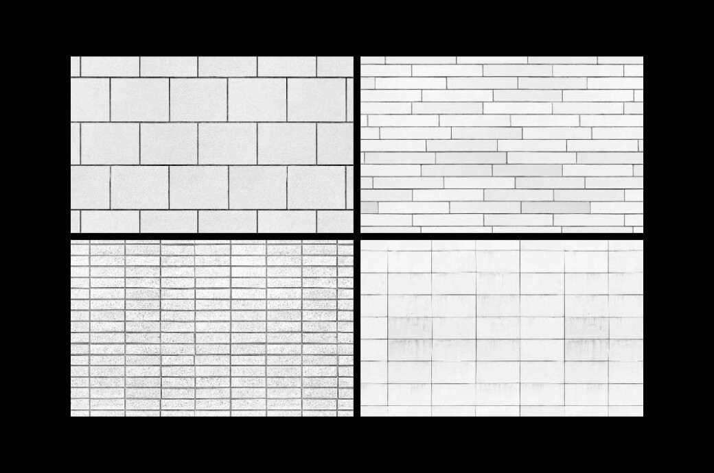 Seamless White Tile Textures