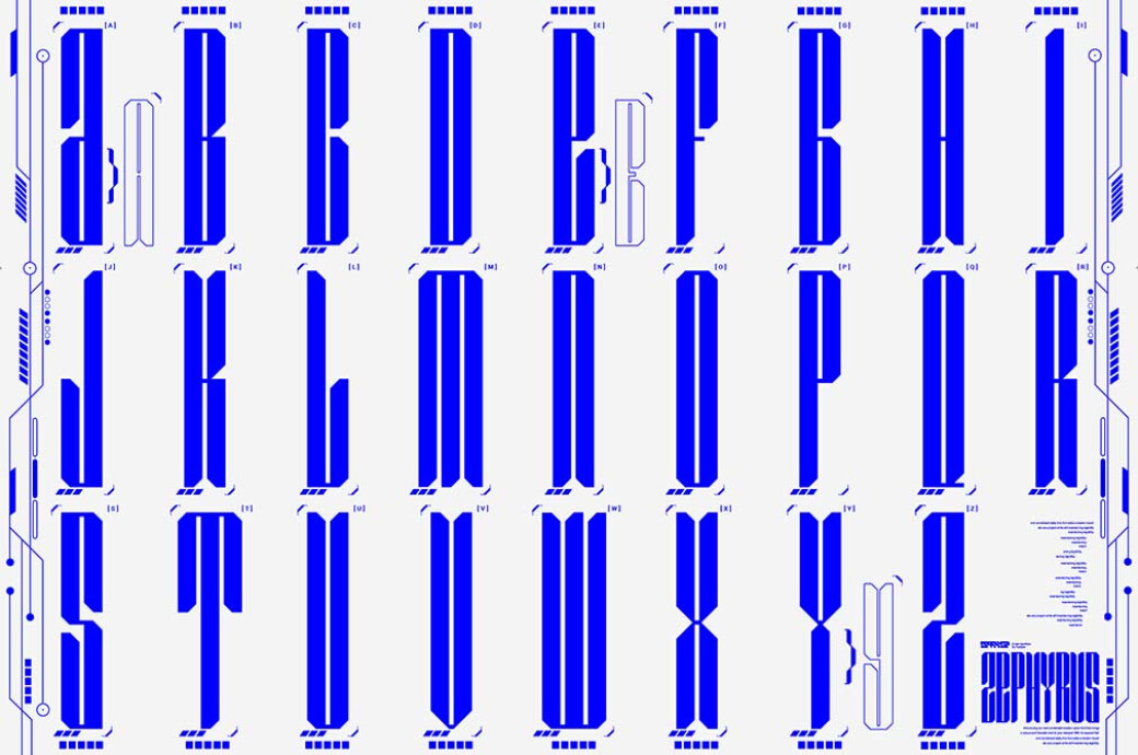 Zephyrus — Modern Condensed Font