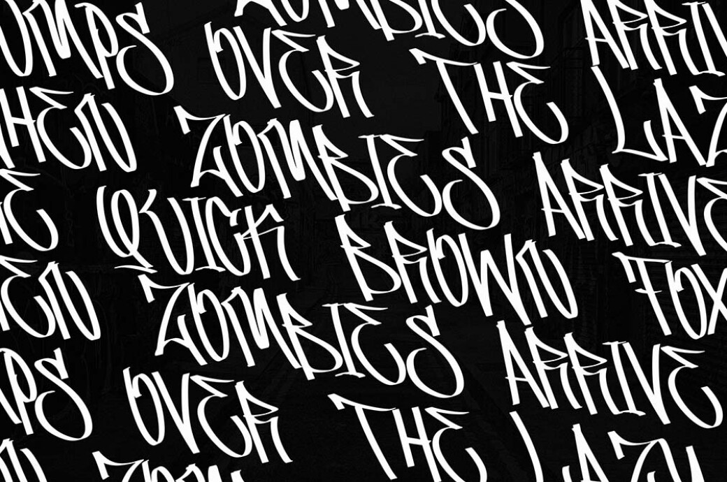 Skypilot Graffiti Font