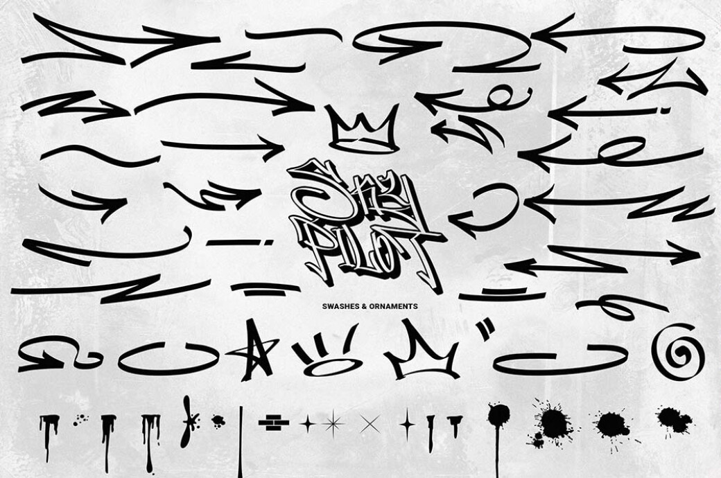 Skypilot Graffiti Font
