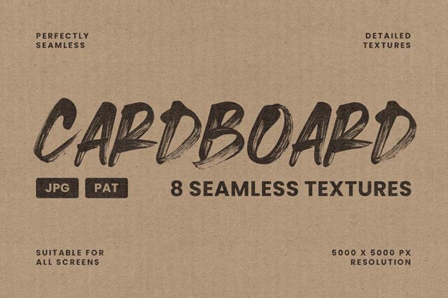 Seamless Cardboard Textures