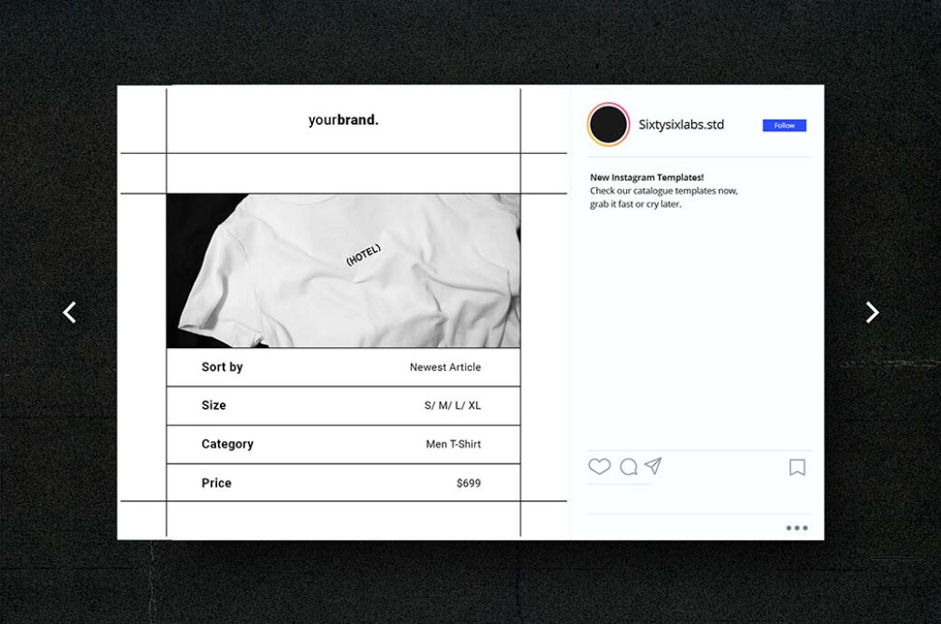 Kinetic Instagram Template