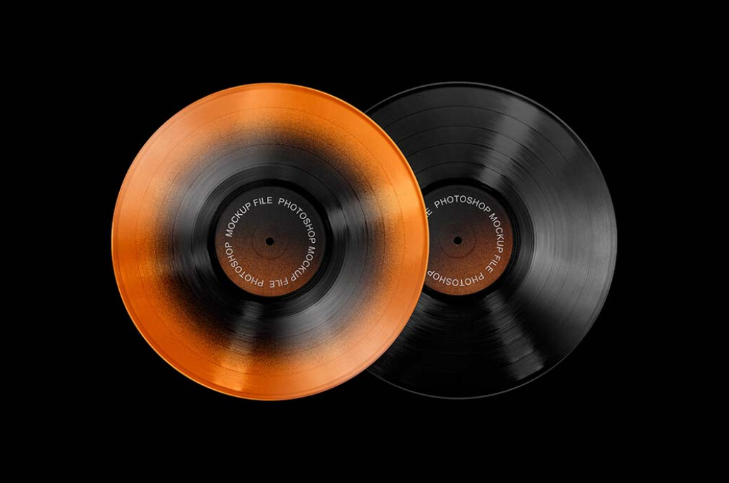 Vinyl Record Mockups
