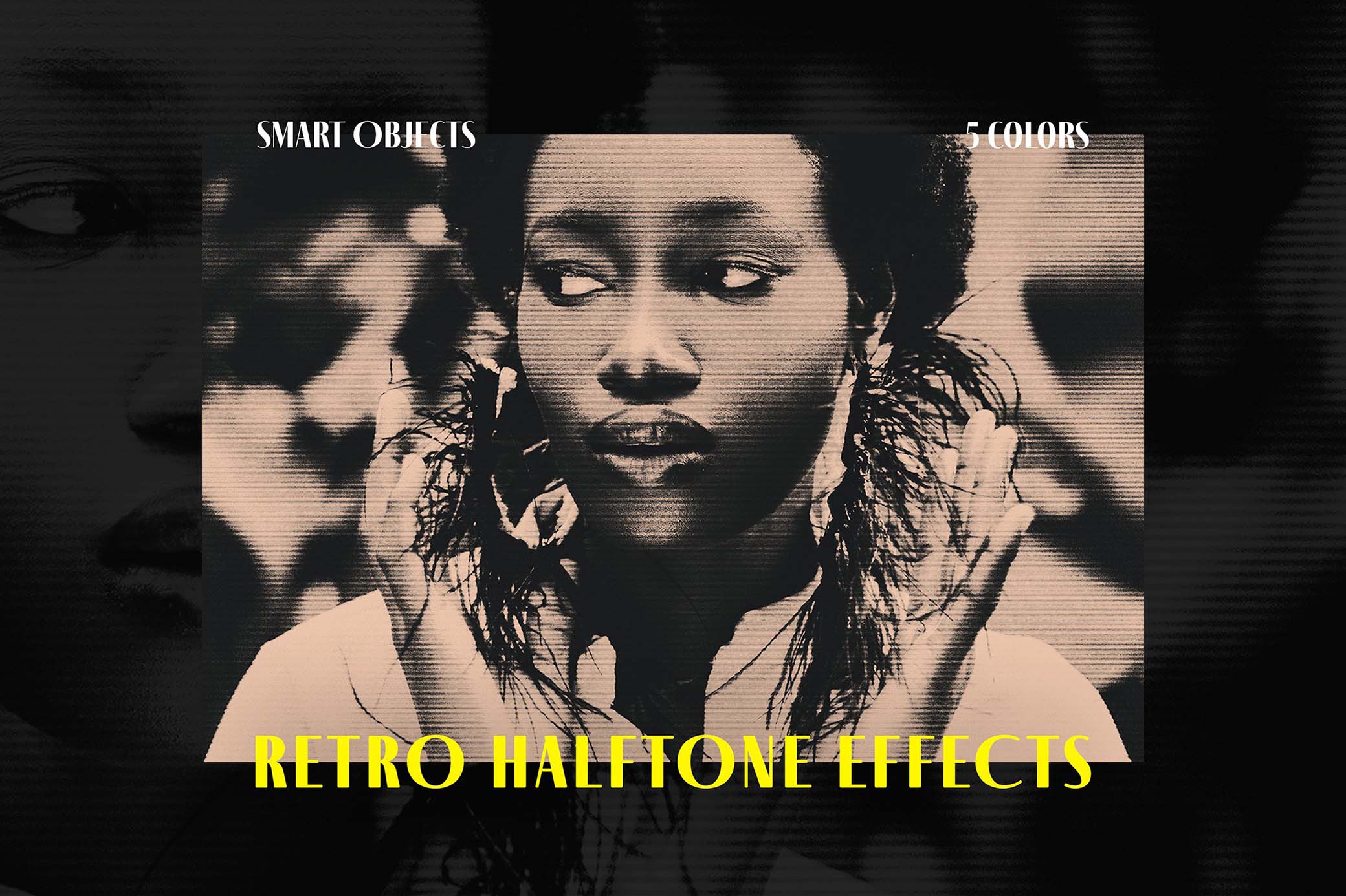 Download retro halftone effect