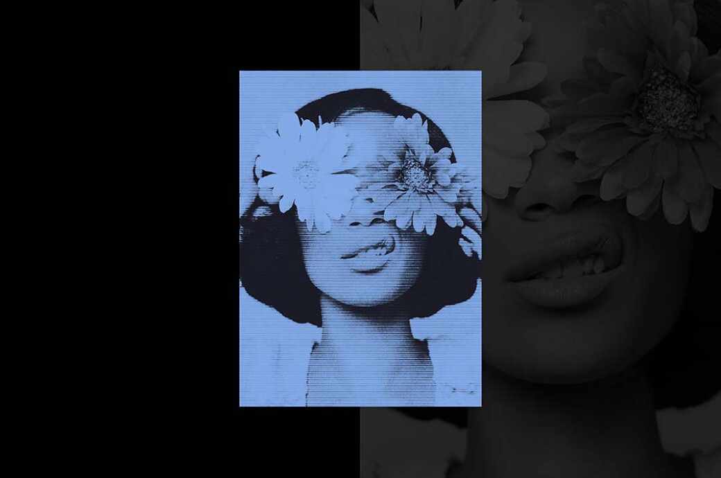 Retro Halftone Effect