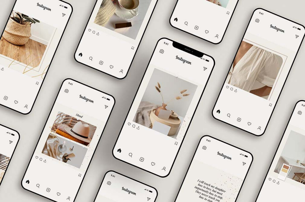 Elegant Instagram Puzzle Template