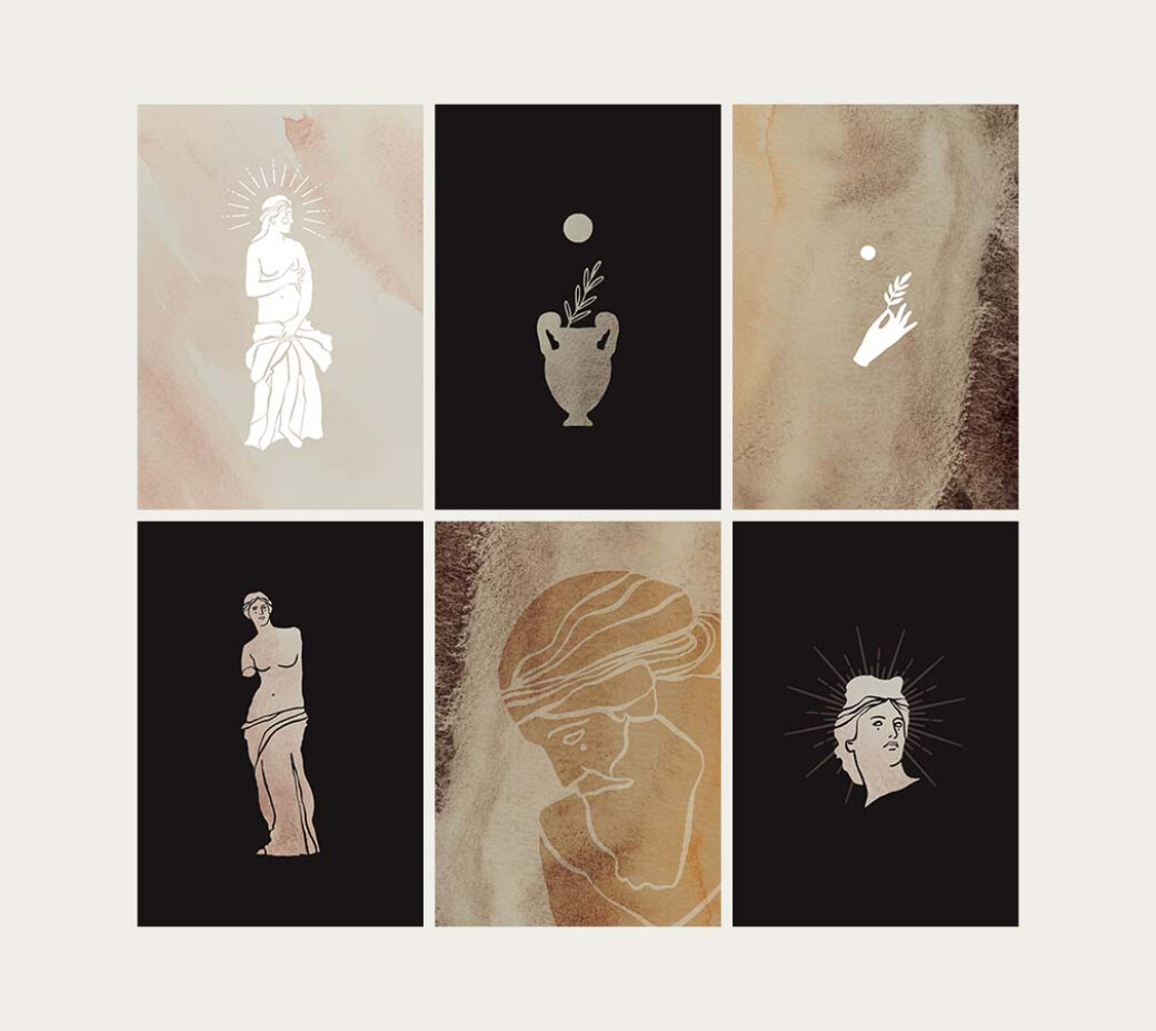 Ancient Greece Aesthetic Graphics