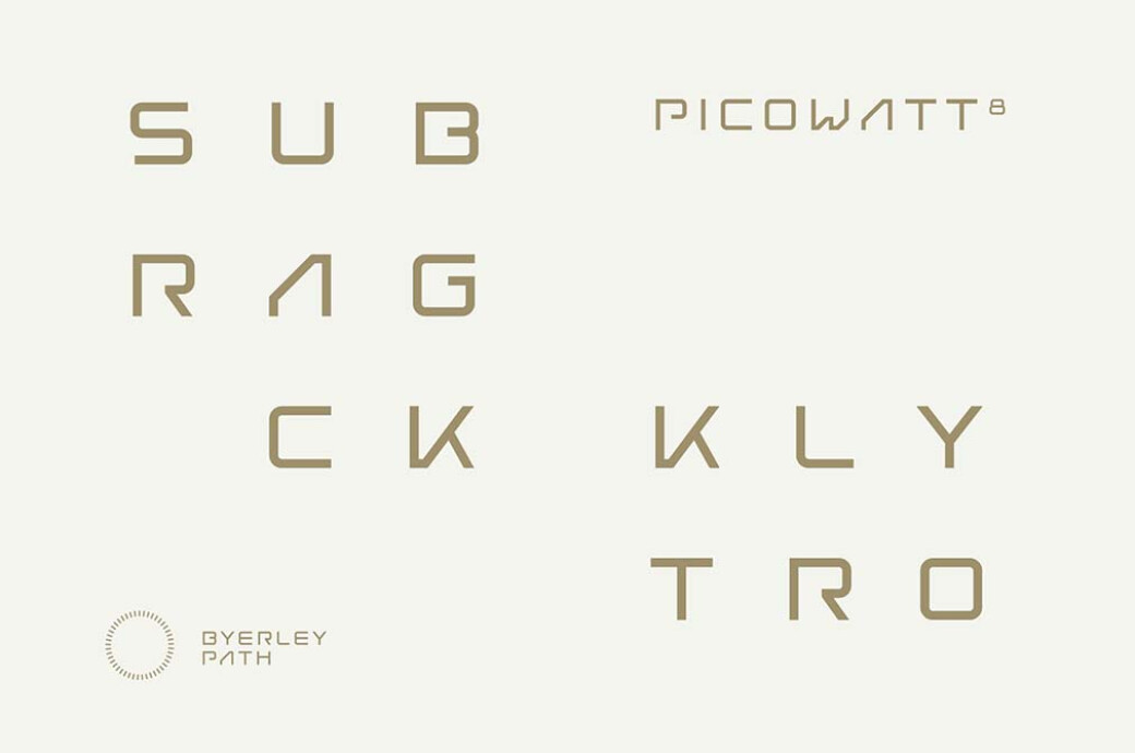Barmo Futuristic Tech Font