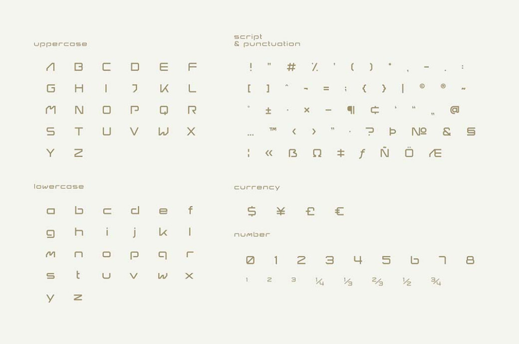 Barmo Futuristic Tech Font