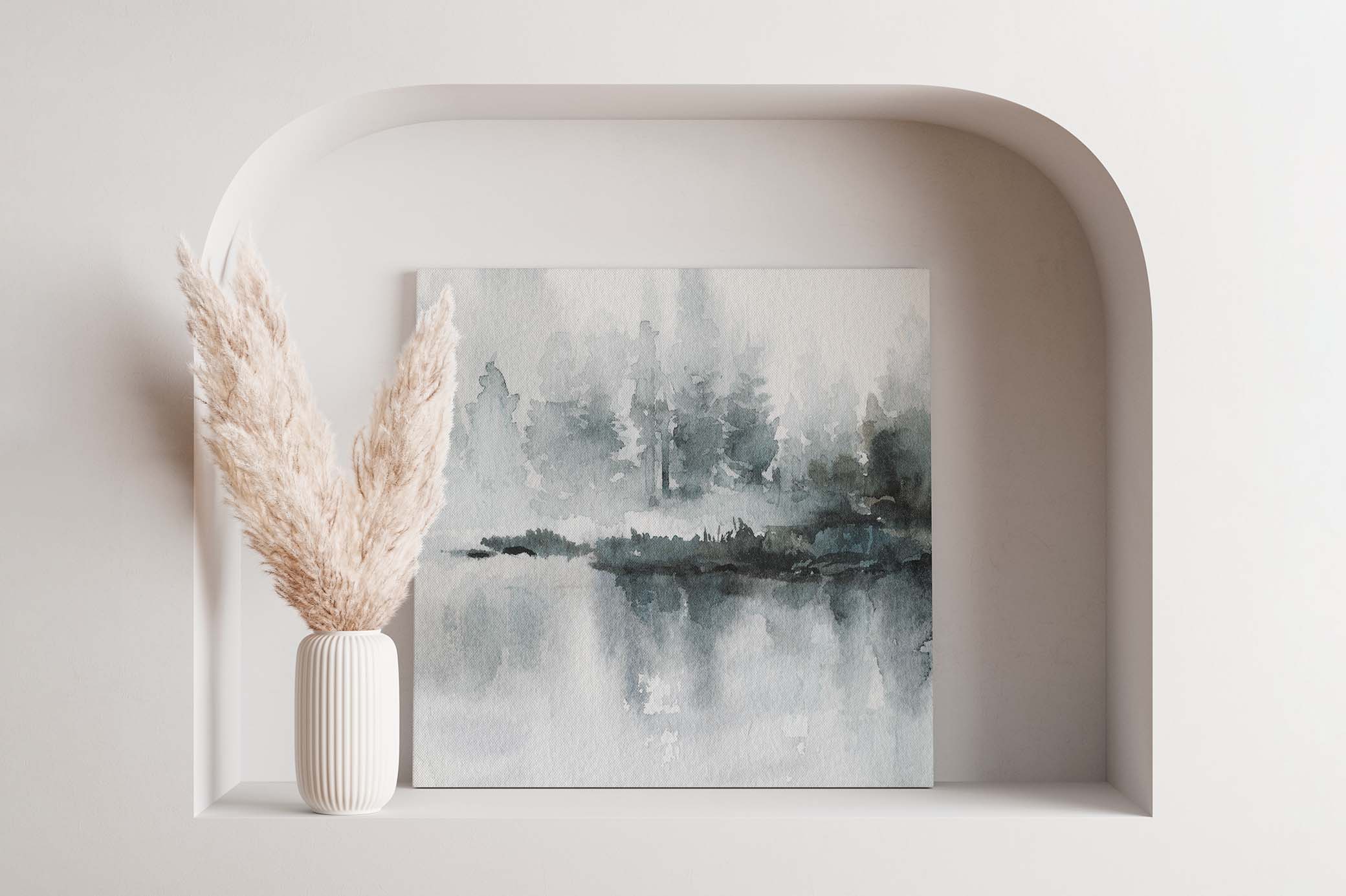 Minimalist Interior Canvas Mockup