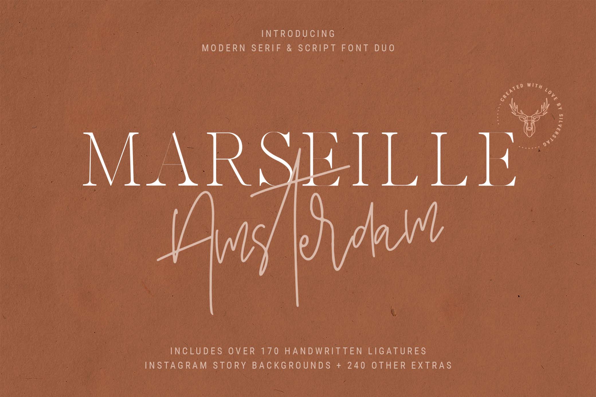 Marseille & Amsterdam Font Duo
