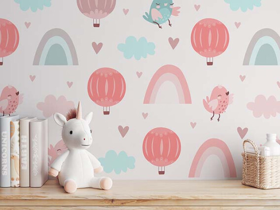 Nursery Wallpaper Mockup