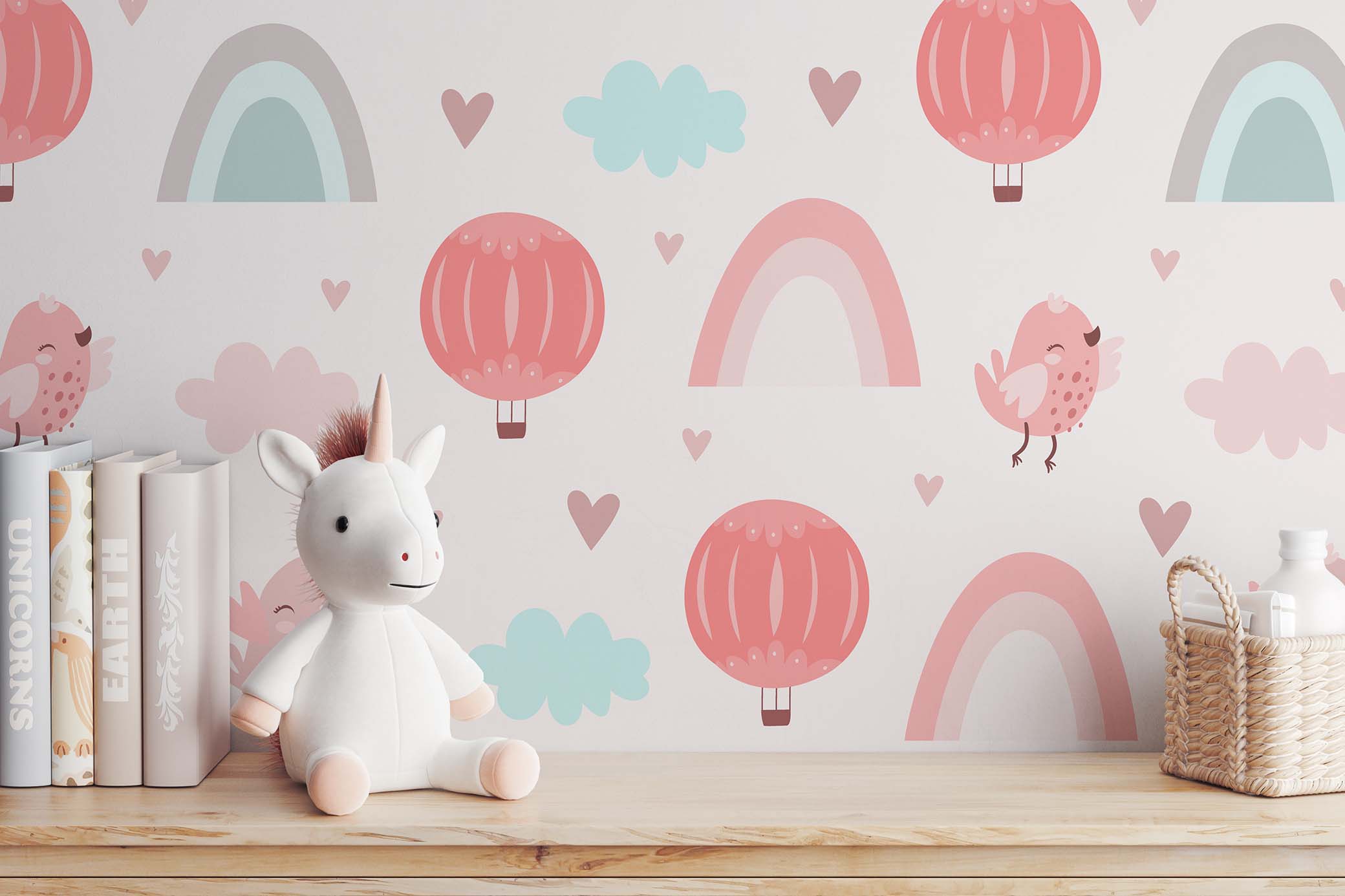 Nursery Wallpaper Mockup