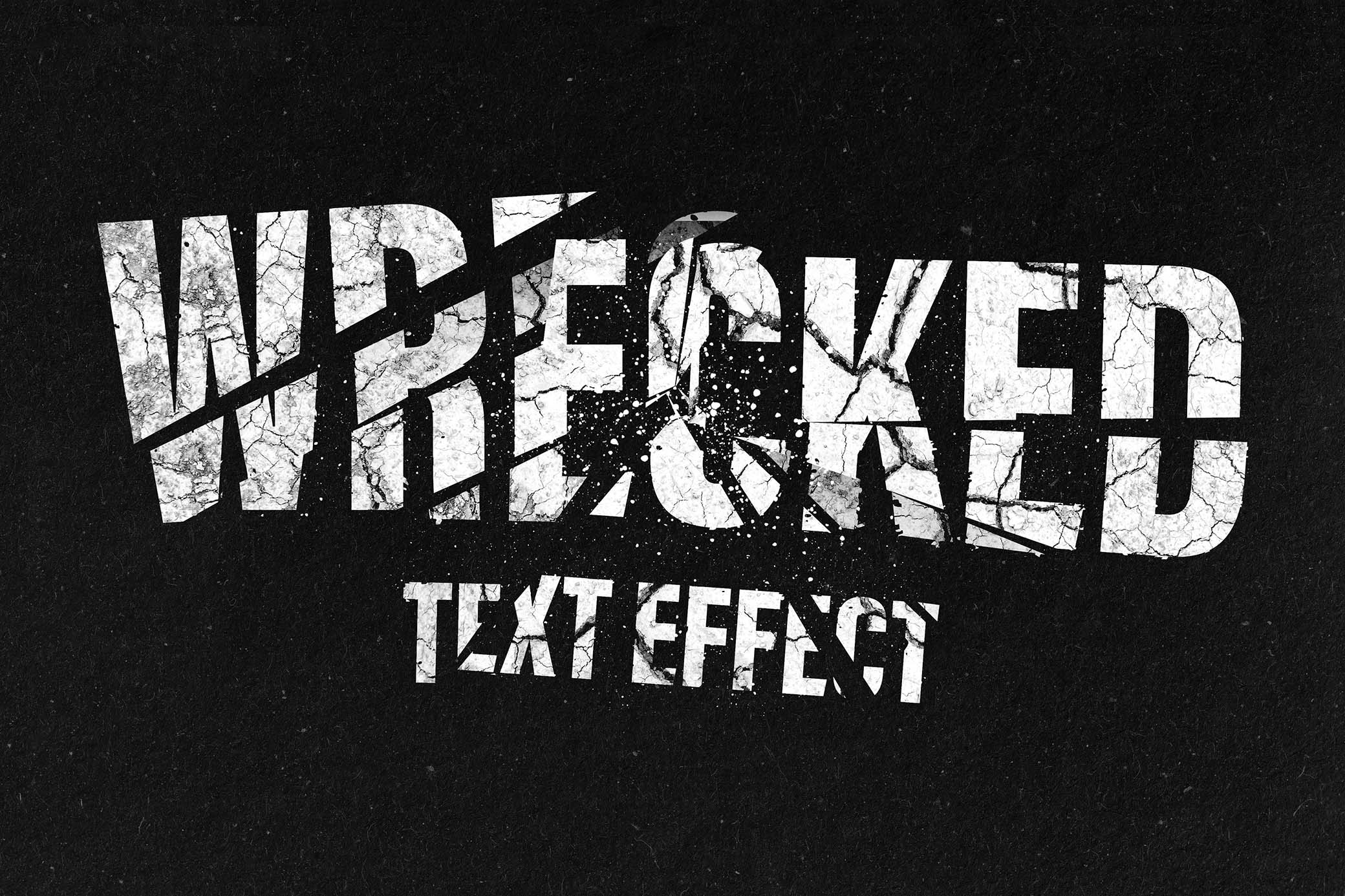 download-broken-text-effect