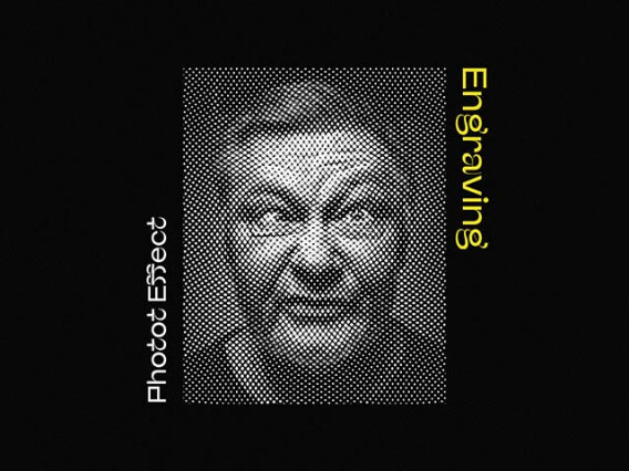 Engraving Photo Effect