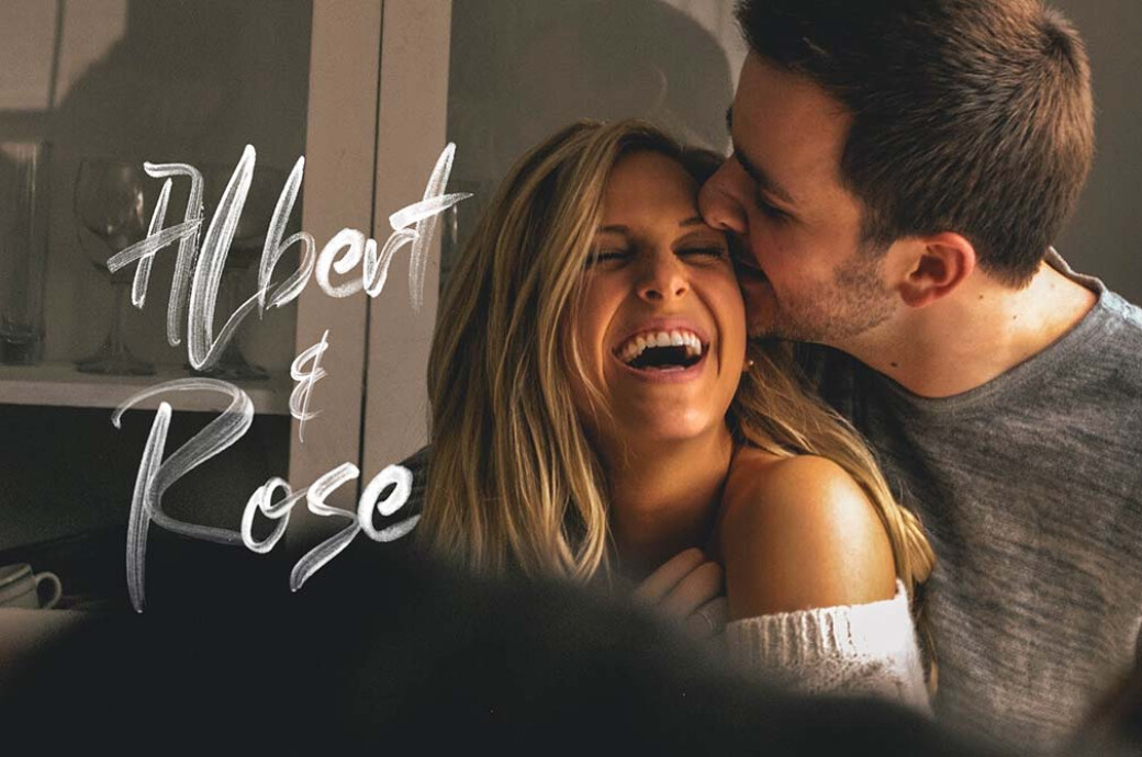 Loving Rose Watercolor Font