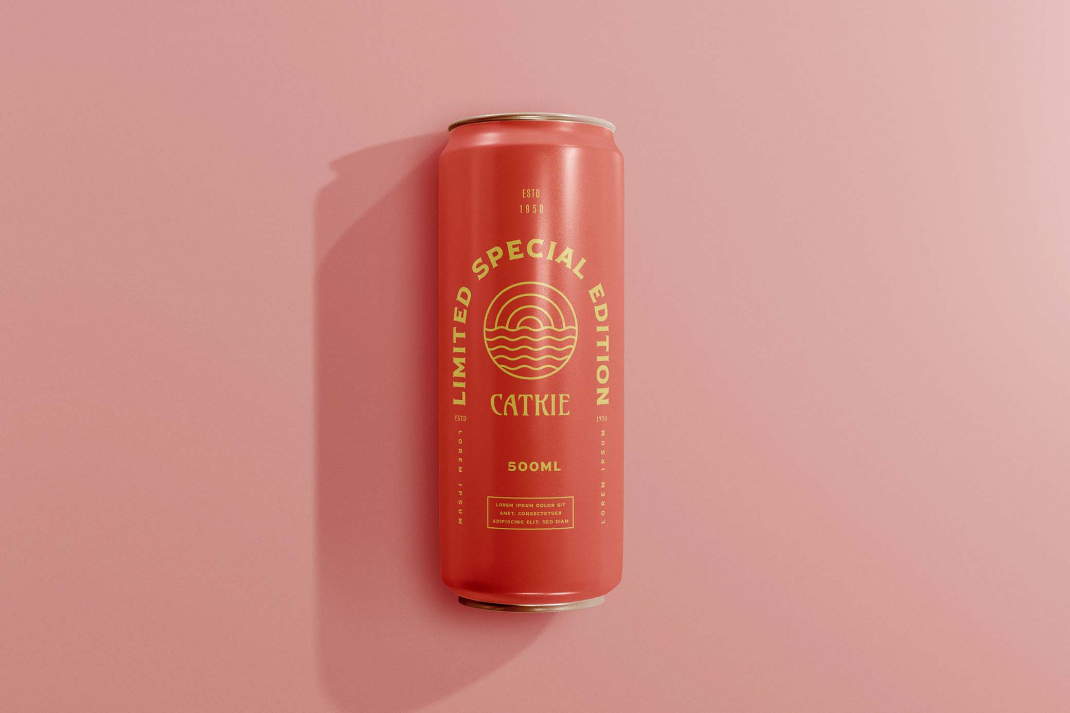 Fizzy Drink Can Mockup Vol.2
