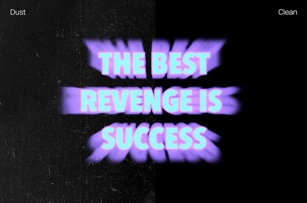 Vintage Cosmic Text Effect