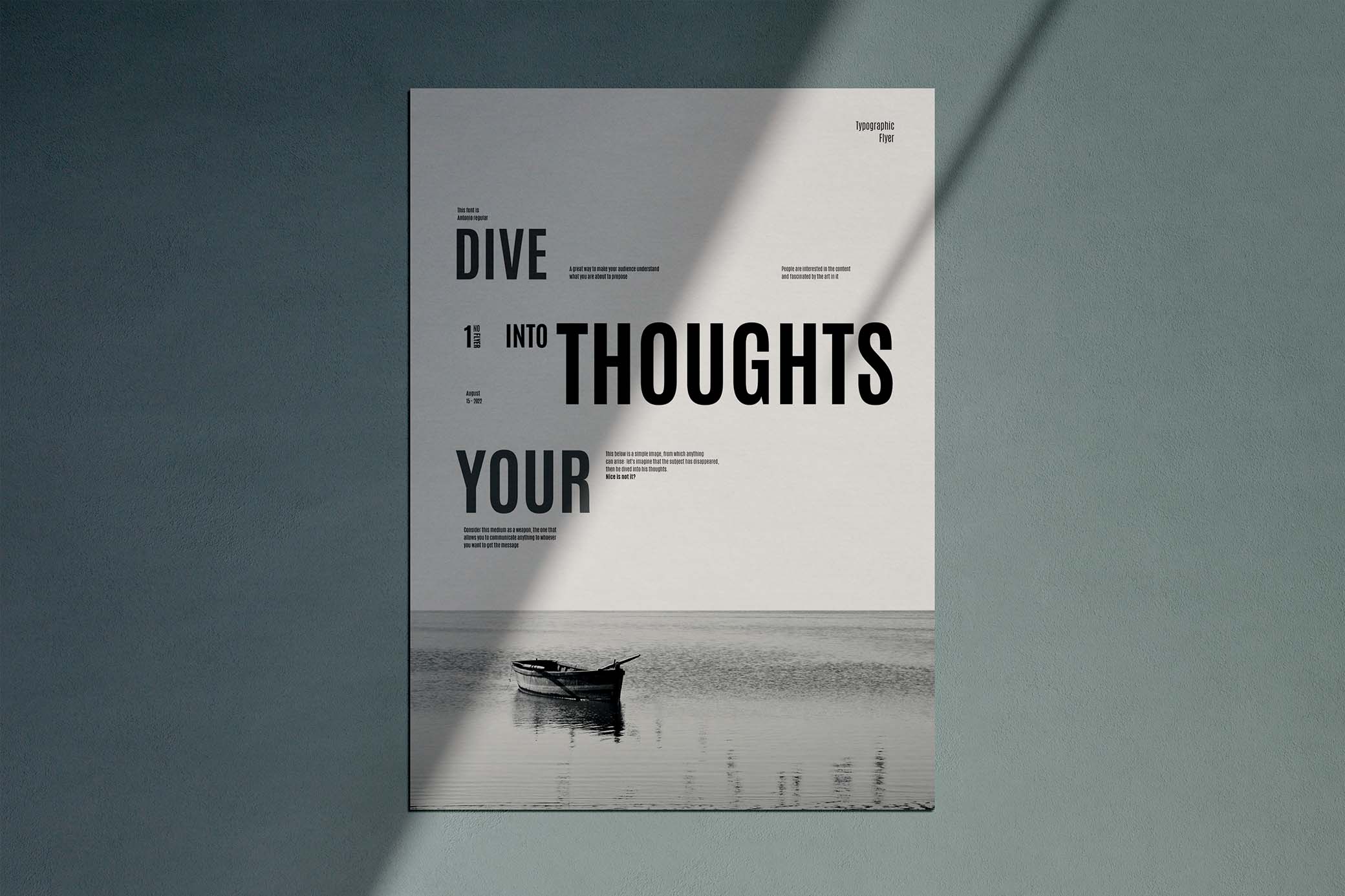 Typographic Poster Template Vol.2