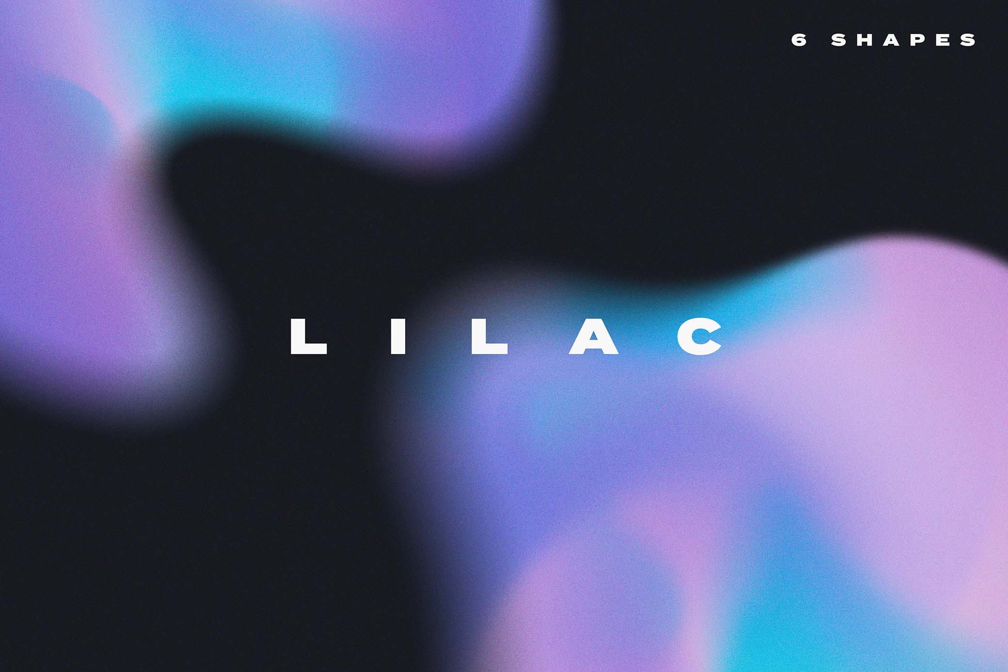 Lilac Gradient Texture Elements