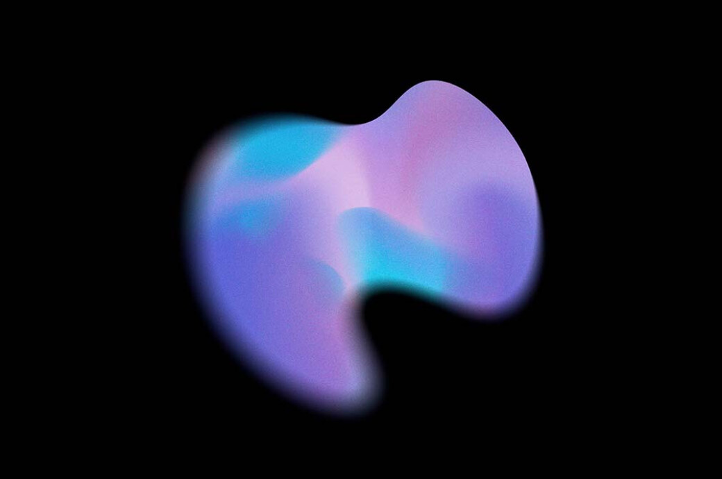 Lilac Gradient Texture Elements