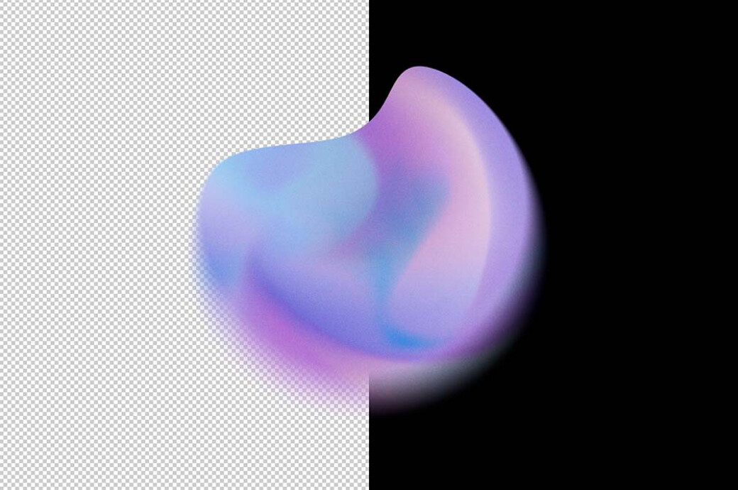 Lilac Gradient Texture Elements