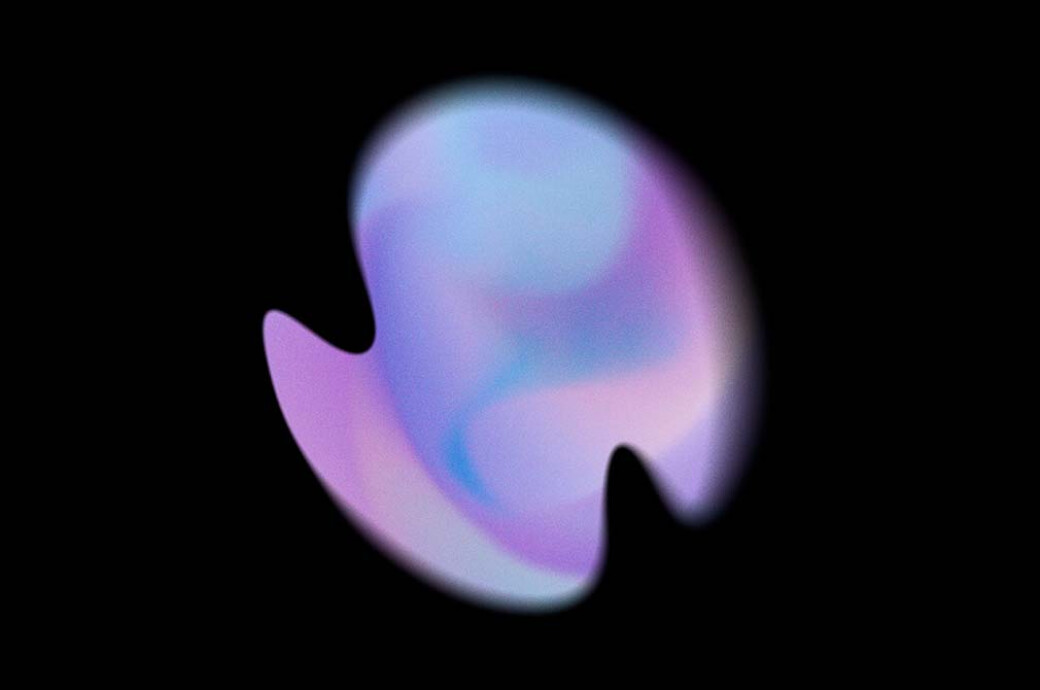 Lilac Gradient Texture Elements