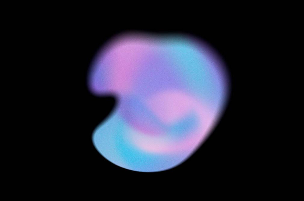 Lilac Gradient Texture Elements