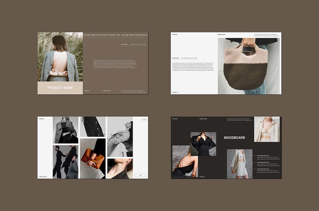 Iris Company Profile — PowerPoint Template