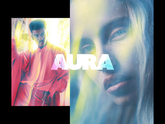 Aura Poster Photo Effect
