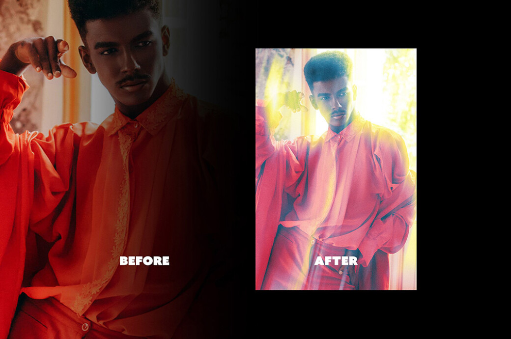 Aura Poster Photo Effect