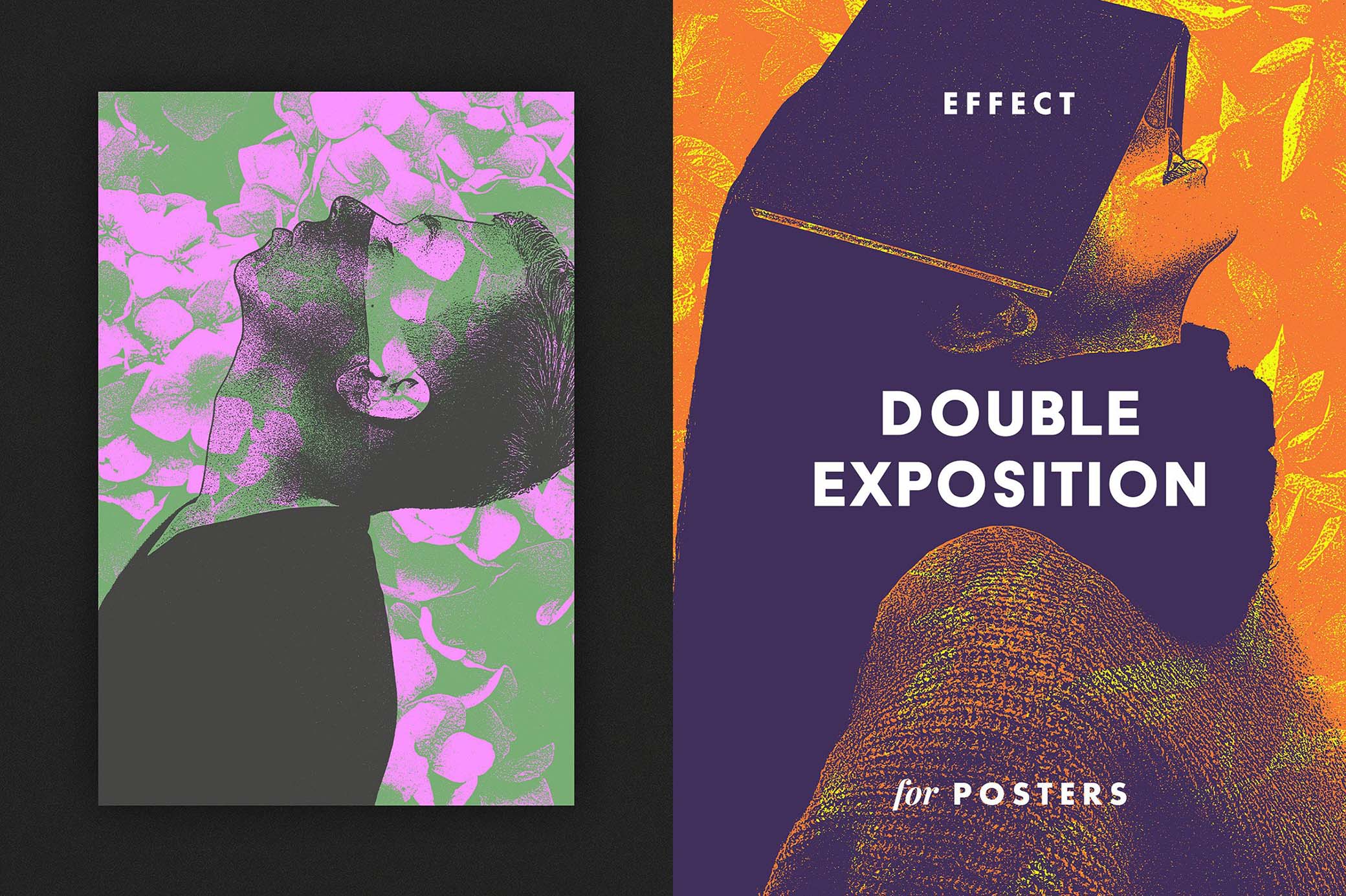 Double Exposition Poster Effect