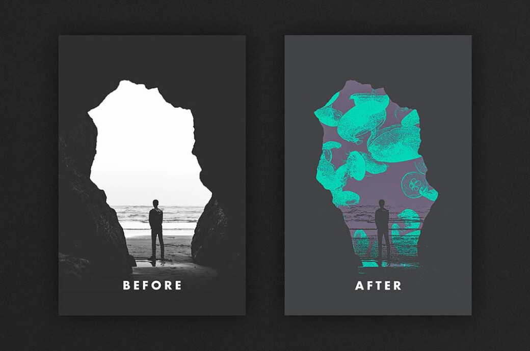 Double Exposition Poster Effect