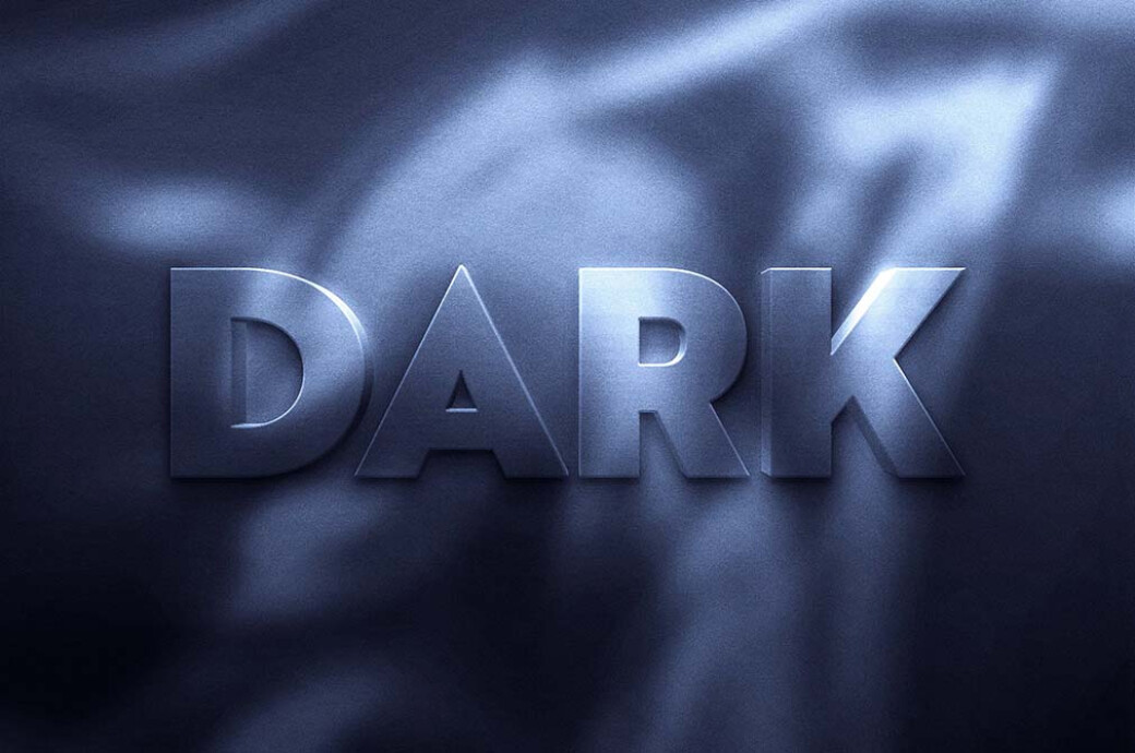 Download Dark Text Effect