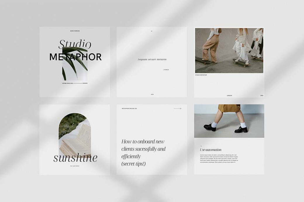 FERN — Social Media Templates