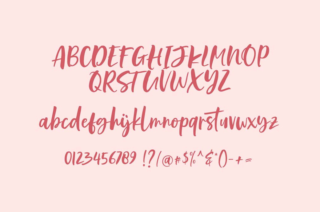 The Angela Script Font