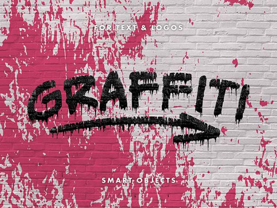 Leaking Graffiti Text Effect