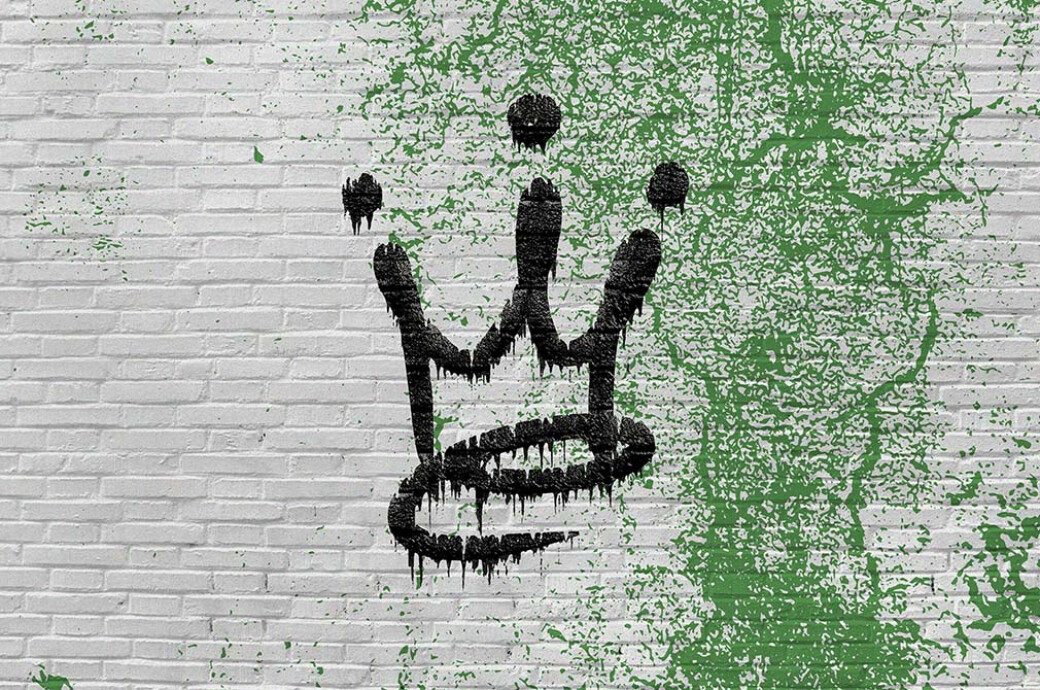 Leaking Graffiti Text Effect