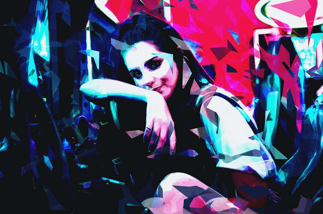 Abstract Photo Effect