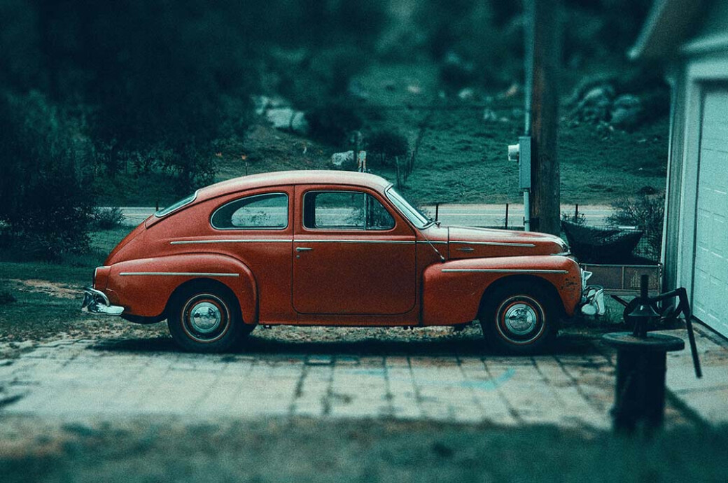 Retro Lens Photo Effect